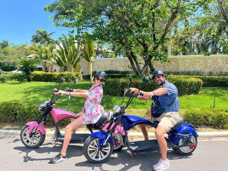 Bavaro Punta Cana: City Tour with Harley models E-Scooters - Good To Know