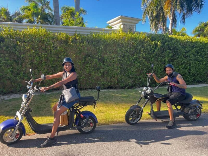 Bavaro Punta Cana: City Tour with Harley models E-Scooters - An Introduction to the Tour