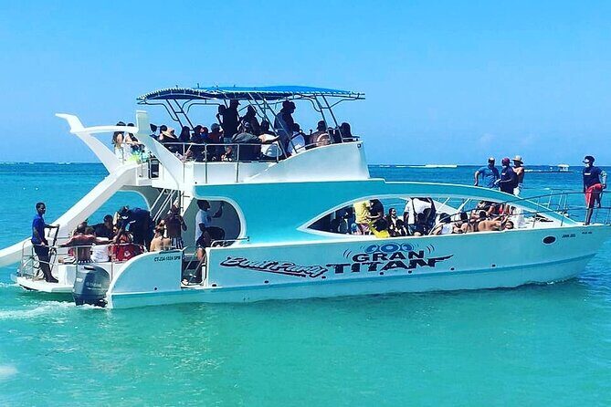 Bavaro Punta Cana EN boat party with drinks and transportation - Good To Know