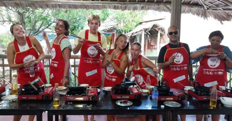 Bay Mau Eco Cooking Class With Basket Boat and Market Tour - Overview and Booking Information