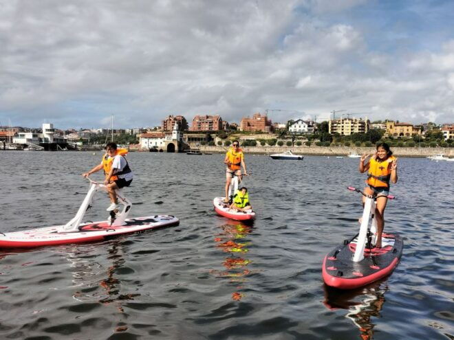 Bay of Abra Guided Water Bikes Tour - Experience Description