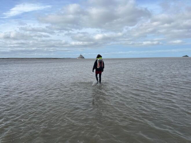Bay of Mont Saint-Michel : At High Tide Guided Hike - Crossing the Bay of Mont Saint-Michel