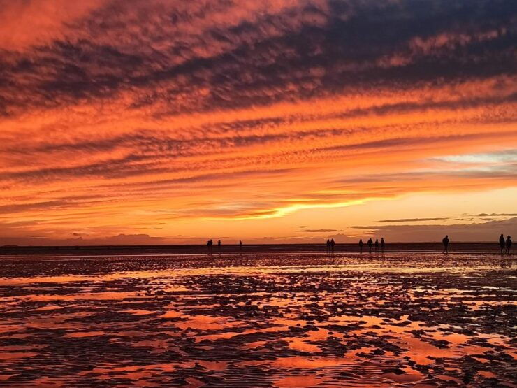 Bay of Mont Saint-Michel : Sunset Until Dark Night - Good To Know