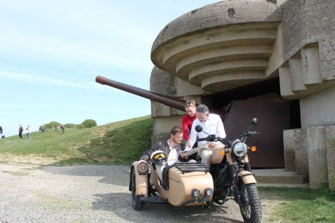 Bayeux: Normandy WWII Private Half-day Sidecar Tour - Private Group Option
