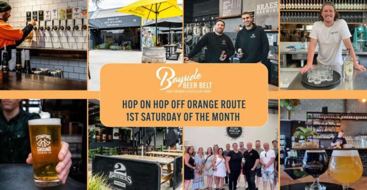 Bayside Hop On Hop Off Brewery & Distillery Tour - Orange - Tour Booking Details