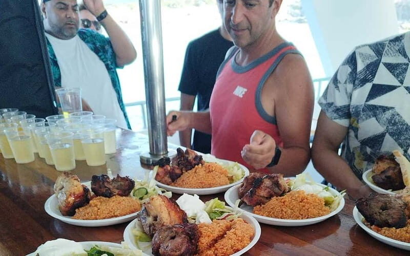 BBQ Boat: Nafsika II Sunset BBQ, Waterslide & Swimming Trip - FAQs