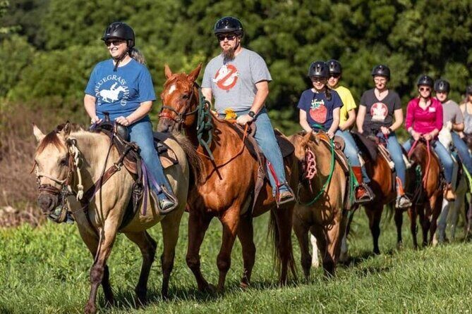 B&C horseback riding in nature and Keeneland racetrack. - The Full Breakdown of the Tour Experience