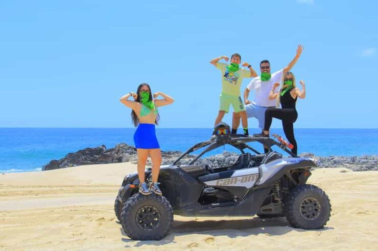 Beach & Desert UTV X3 Tour in Cabo Price for a 4 - Booking Information
