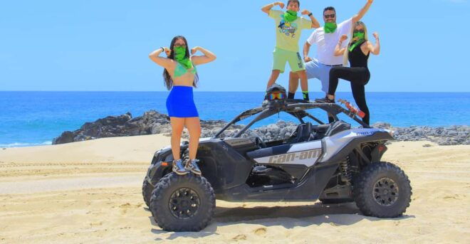 Beach & Desert UTV X3 Tour in Cabo Price for a 4 - Itinerary
