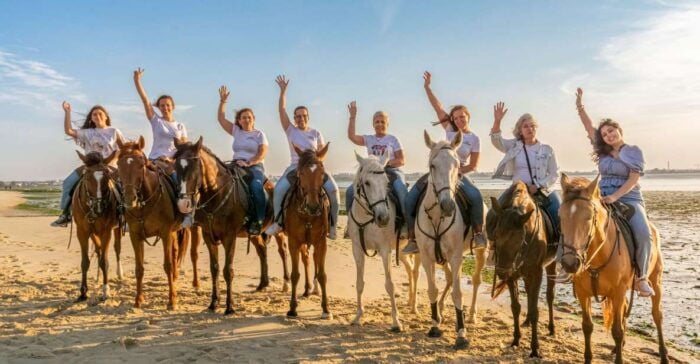 Beach Horseback Riding in GROUP + Photo Report - PDT - FAQ
