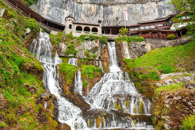 Beatus Caves, Panoramic Bridge, Nature Park Blue Lake and Lake Thun Cruise - Panoramic Bridge