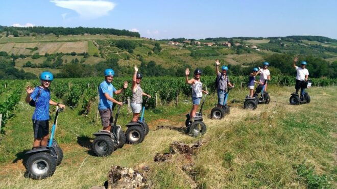 Beaujolais: Segway Tour With Wine Tasting - Live Tour Guide