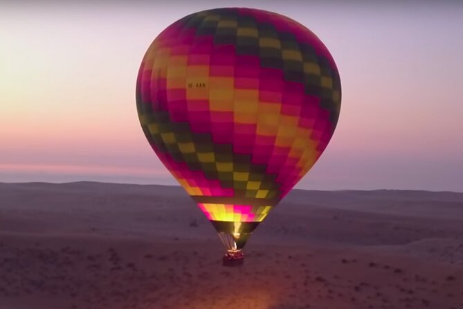 Beautiful Desert of Dubai By Hot Air Balloon - Balloon Ride Duration