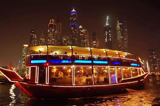 Beautiful Evening in Dubai Marina Cruise With Romantic Dinner With Live Shows - Overview of the Experience