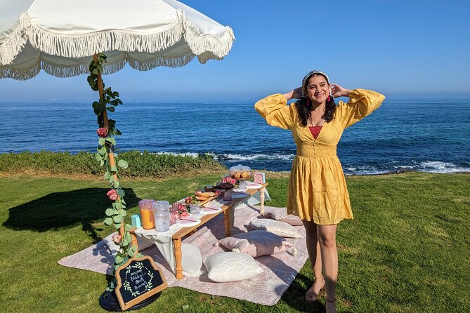 Beautiful Luxury Picnic Overlooking the La Jolla Coastline - Meeting and Pickup Information