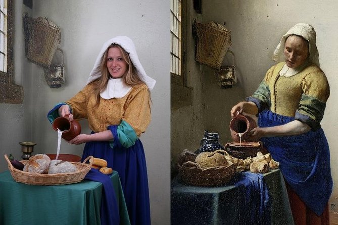 Become a Dutch Art Piece Photo Shoot in Amsterdam - Dressing in Costume and Posing