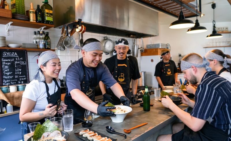 Become a Ramen Chef for a Day: Authentic Tokyo Restaurant Experience - A working kitchen, not a demonstration