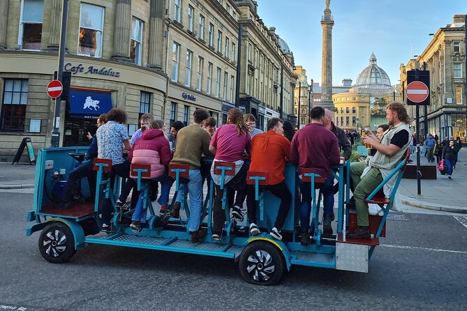Beer Bike Tour in Newcastle - All-you-can-drink - Meeting and Pickup