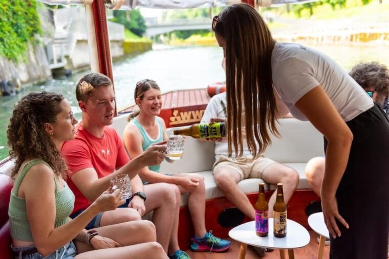 BEER WAY Ljubljana: Boat & Craft Beer Tasting Tour - The Experience Overview