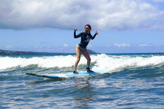 Beginner Group Surf Lesson on Maui South Shore - Professional Instructor and Surfing Technique