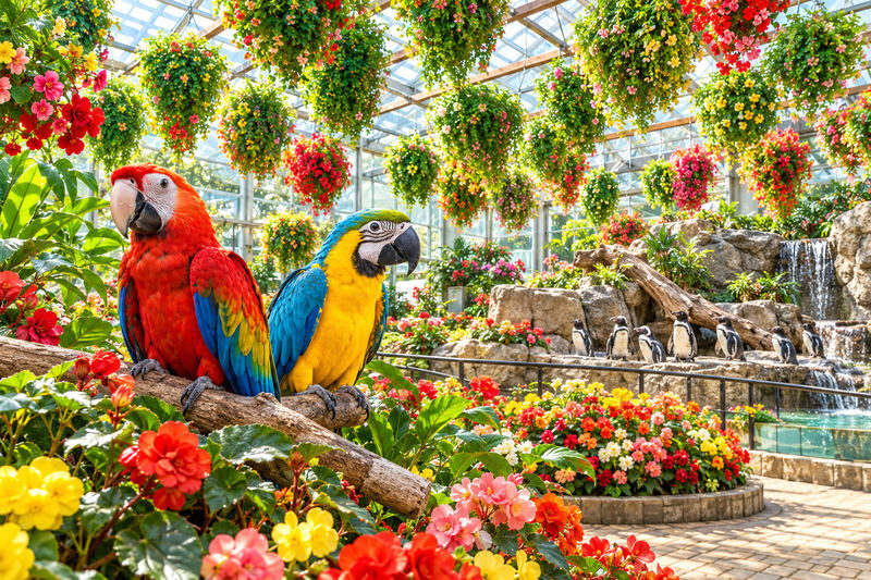 Begonia Bird Garden+Mysterious Zoo+Aqua Cafe Round-trip shuttle - At a glance