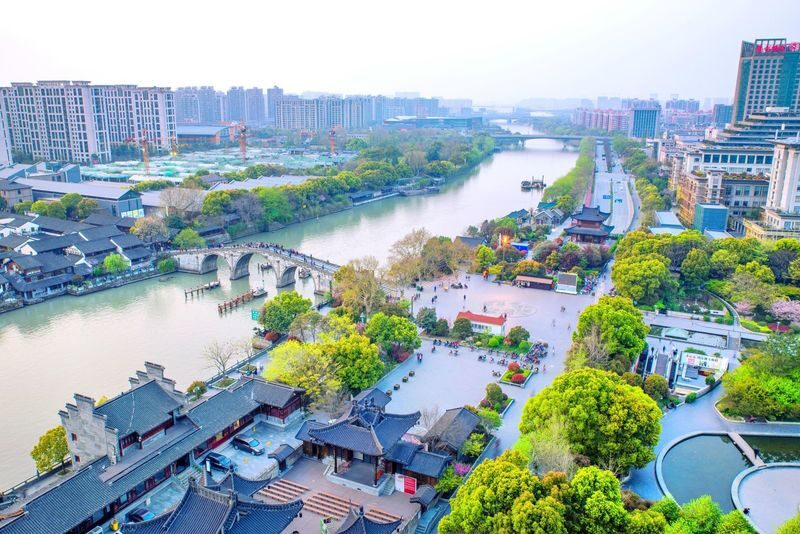 Beijing-Hangzhou Grand Canal Hangzhou Scenic Area - From Wulinmen Wharf to Gongchen Bridge