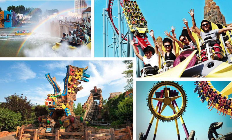 Beijing Happy Valley Ticket - Coasters, family rides, and the choice of pace