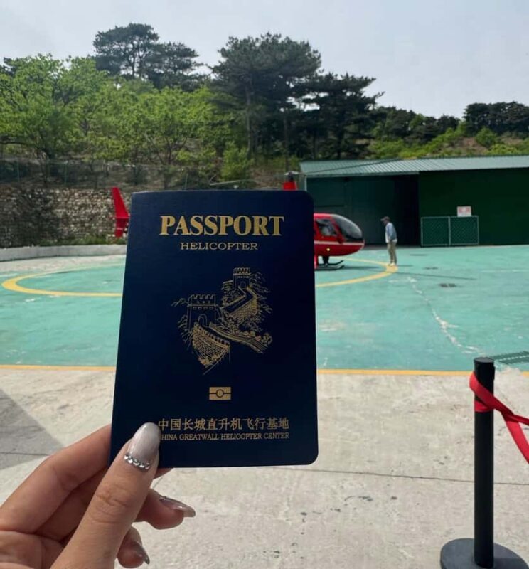 Beijing: Helicopter Tour over the Mutianyu Great Wall - The Authentic Touch: Why Travelers Love It