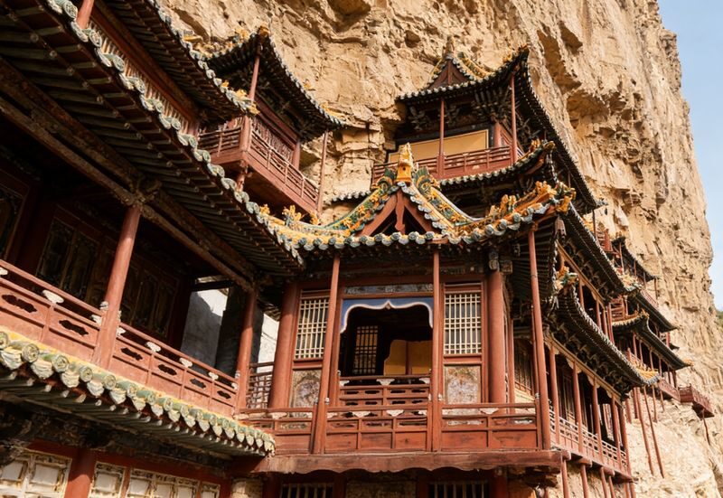 Beijing: Private Tour to Hanging Temple & Yungang Grottoes by Bullet Train - What to expect at the Hanging Temple