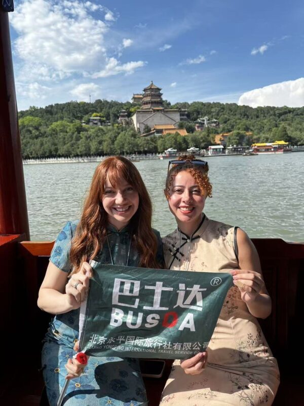 Beijing Summer Palace Half-Day Experience with Boat Cruise - The painted wooden balcony deserves your attention