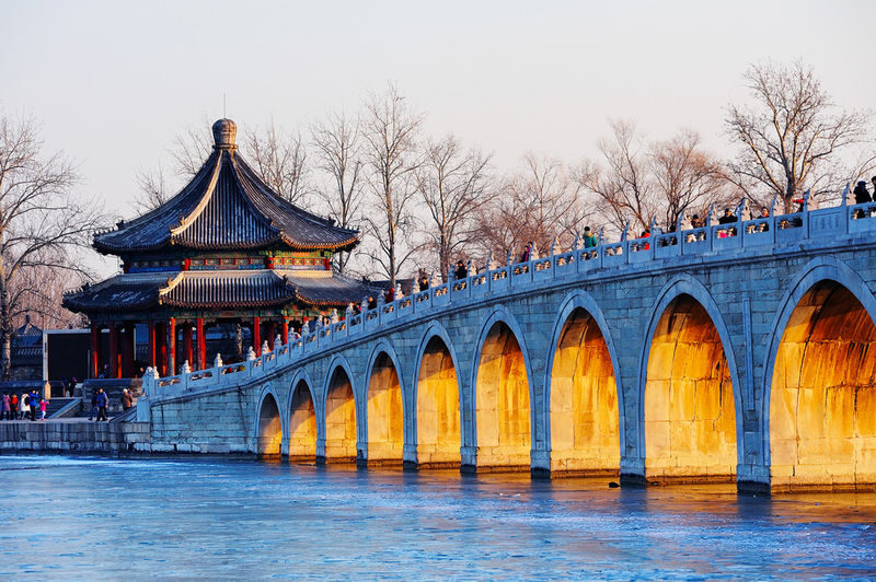 Beijing Summer Palace (Yiheyuan) Ticket + Electronic Audio Guide (multi-language options available) - Kunming Lake and the Seventeen-Arch Bridge