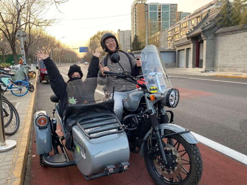 BeijingAncient & Modern City Tour by Sidecar(Day/Night) - An Exciting Way to Discover Beijing’s Contrasts