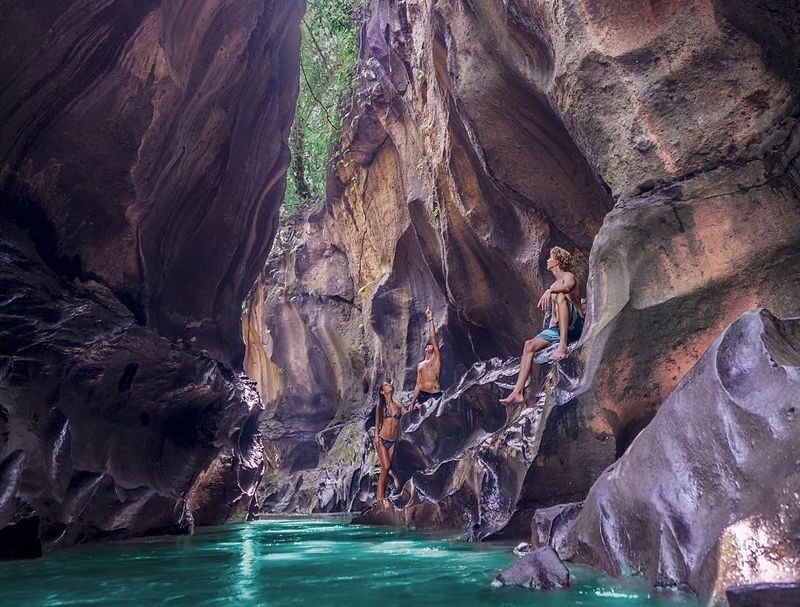 Beji Guwang Hidden Canyon Trekking Experience in Bali - Lunch and a shower make the wet finish easier