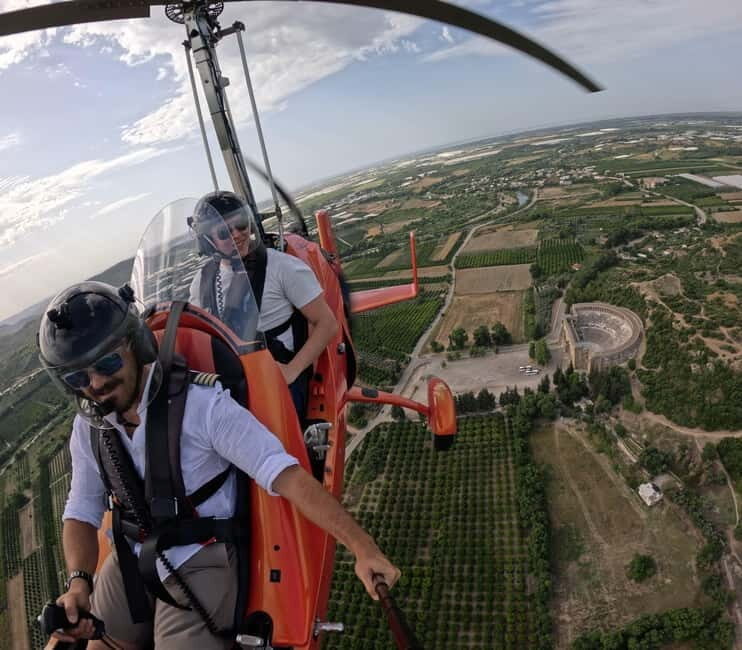 Belek: Aspendos Antique Theater Gyrocopter Tour - The booking process, availability, and logistics