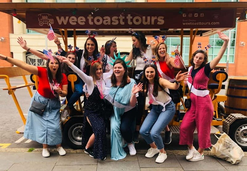 Belfast: Cathedral Quarter Beer Bike Tour - An Introduction to the Belfast Beer Bike Experience