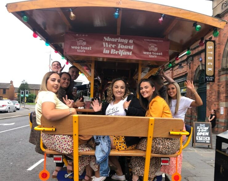 Belfast: City Centre Beer Bike Tour - Experience Highlights