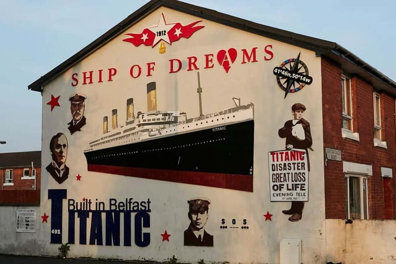 Belfast Day Tour with Peace walls, Titanic & Irish whiskey - An Introduction to Belfast’s Complex Past and Present