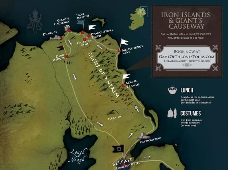 Belfast: Game of Thrones - Iron Islands & Giant's Causeway - Good To Know