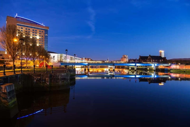 Belfast: Guided Nighttime Hydrobike Tour on the River Lagan - Belfast: Guided Nighttime Hydrobike Tour on the River Lagan