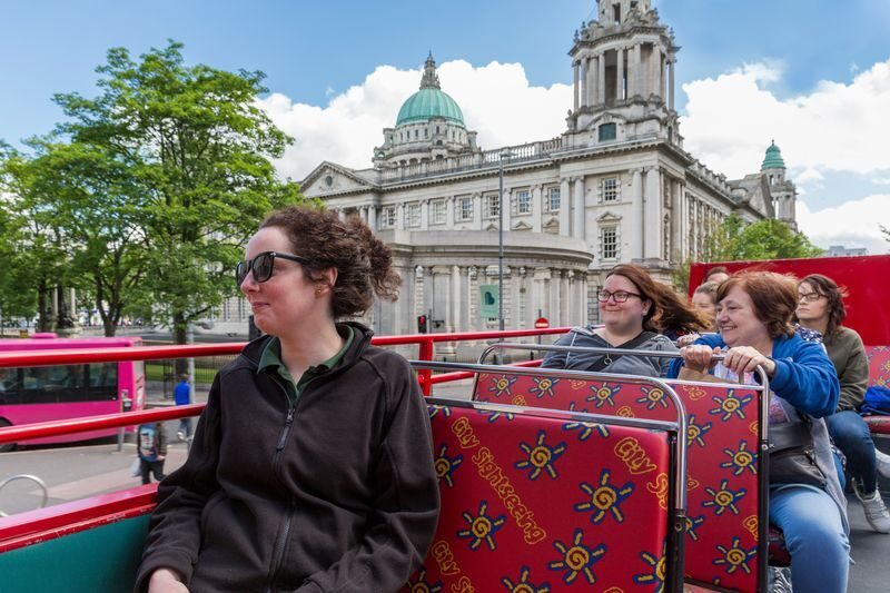 Belfast Hop-On Hop-Off City Sightseeing Bus Pass - Use the audio guide, and listen for the live commentary