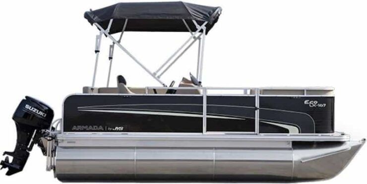 Belle River: Armada Eco 167 Black Pontoon Rental - Good To Know