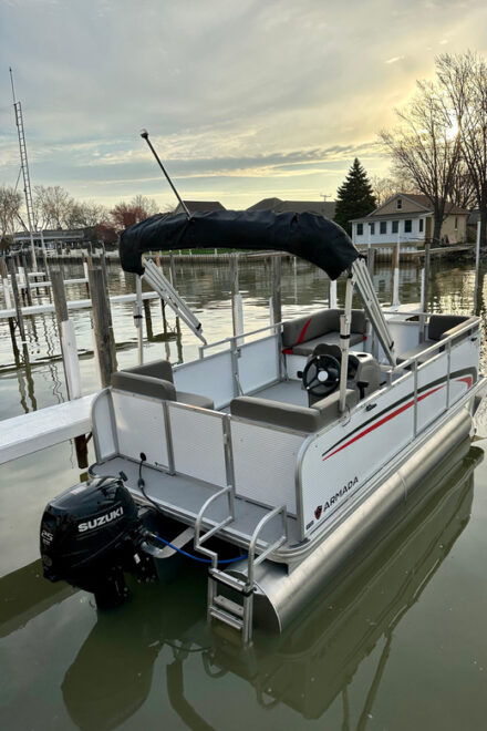 Belle River: Armada Eco 167 White Pontoon Rental - Experience Highlights