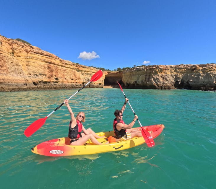 Benagil: 1:30hour Kayak Rental With Private Parking - Good To Know