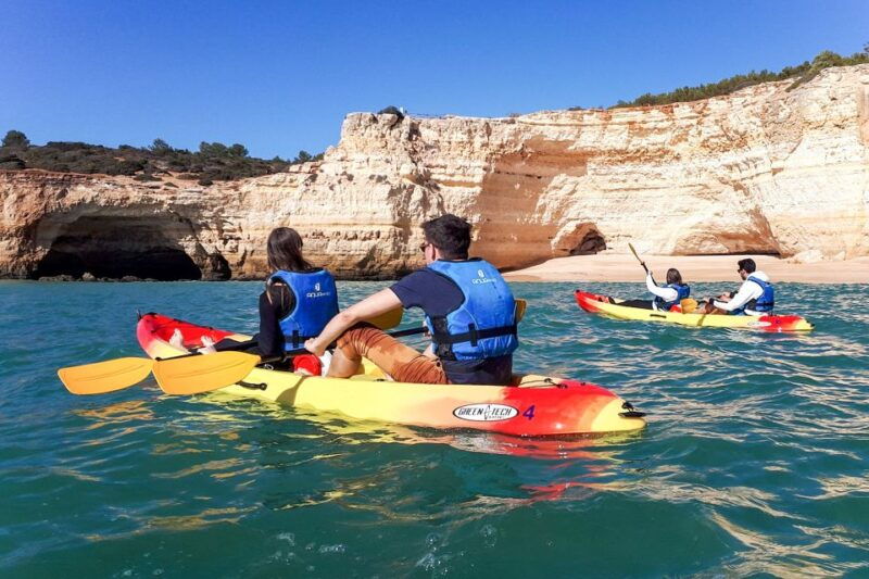 Benagil: Benagil Caves and Secret Spots Guided Kayaking Tour - The Itinerary Breakdown: What You Can Expect