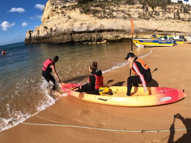 Benagil: Benagil Caves Kayaking Tour - Activity Details