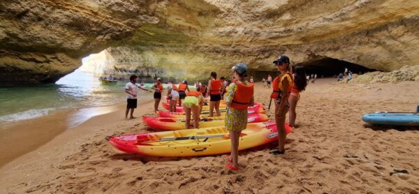 Benagil: Caves, Beaches, and Secret Spots Guided Kayak Tour - Common Questions
