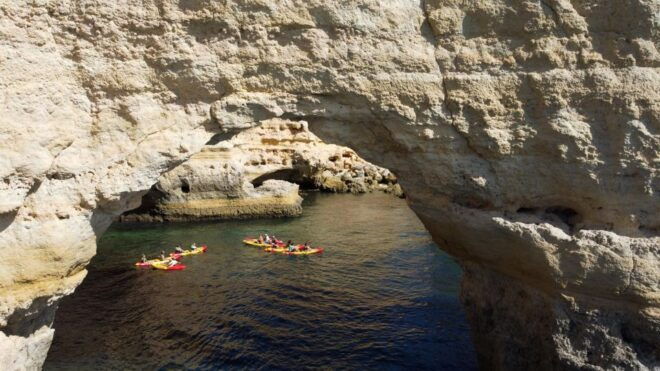 Benagil: Kayaking Adventure in Benagil Caves & Marinha Beach - Activity Highlights