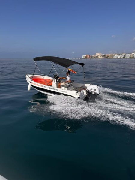 Benalmádena: Boat Rentals With No License Needed. - Booking and Cancellation Policy
