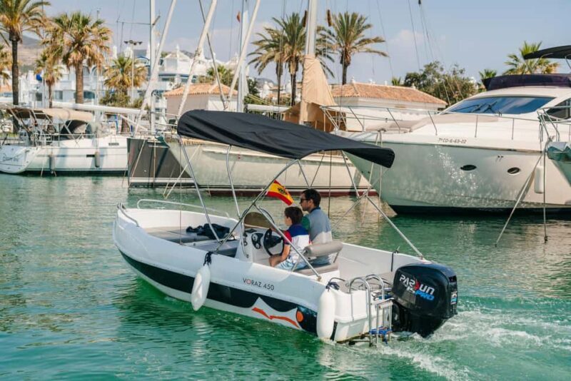 Benalmádena: license-Free Rent Boat for Dolphin Watching - Good To Know