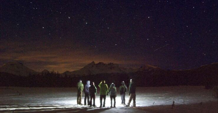 Bend: Guided Moonlit Snowshoe Tour - Experience Highlights